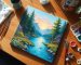 Paint by numbers kits review a beginner's month long journey from blank canvas to masterpiece